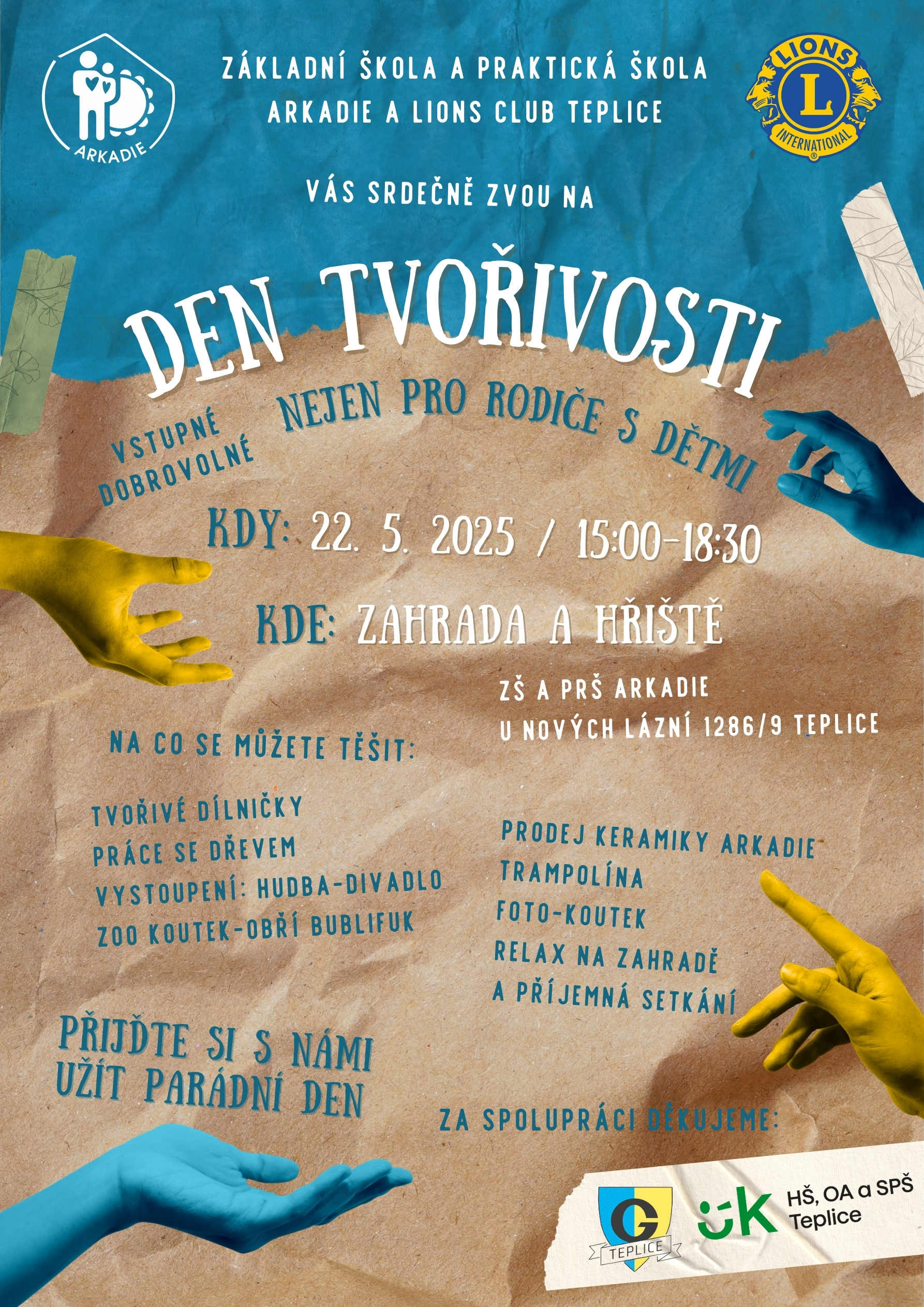 Den tvořivosti nejen pro rodiče s dětmi