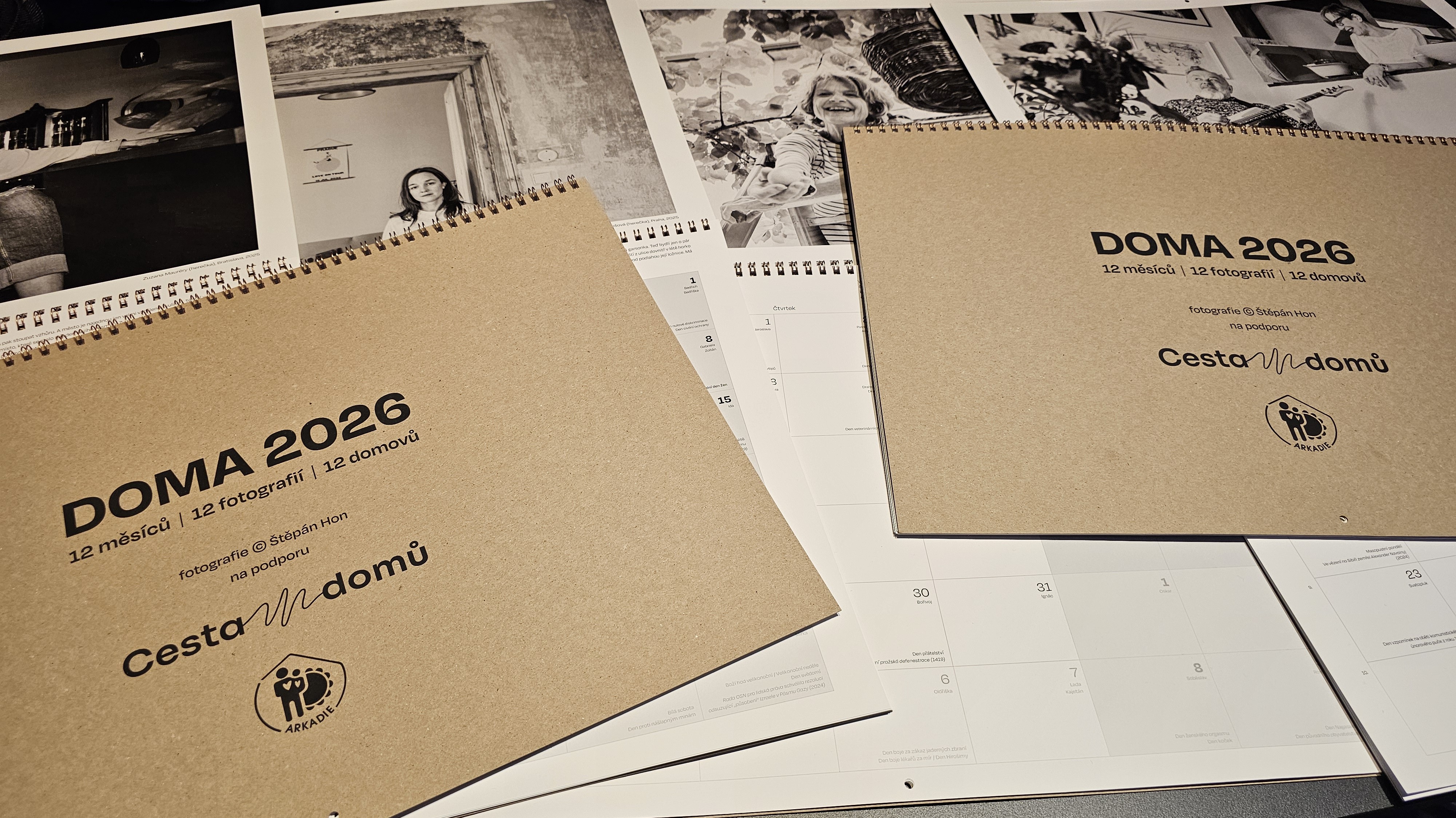 Kalendář DOMA 2026 pro Arkadii